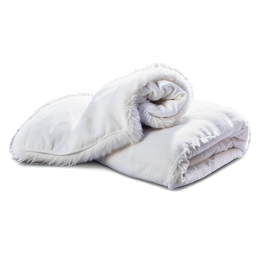 Fluffy White Blanket Png Pef