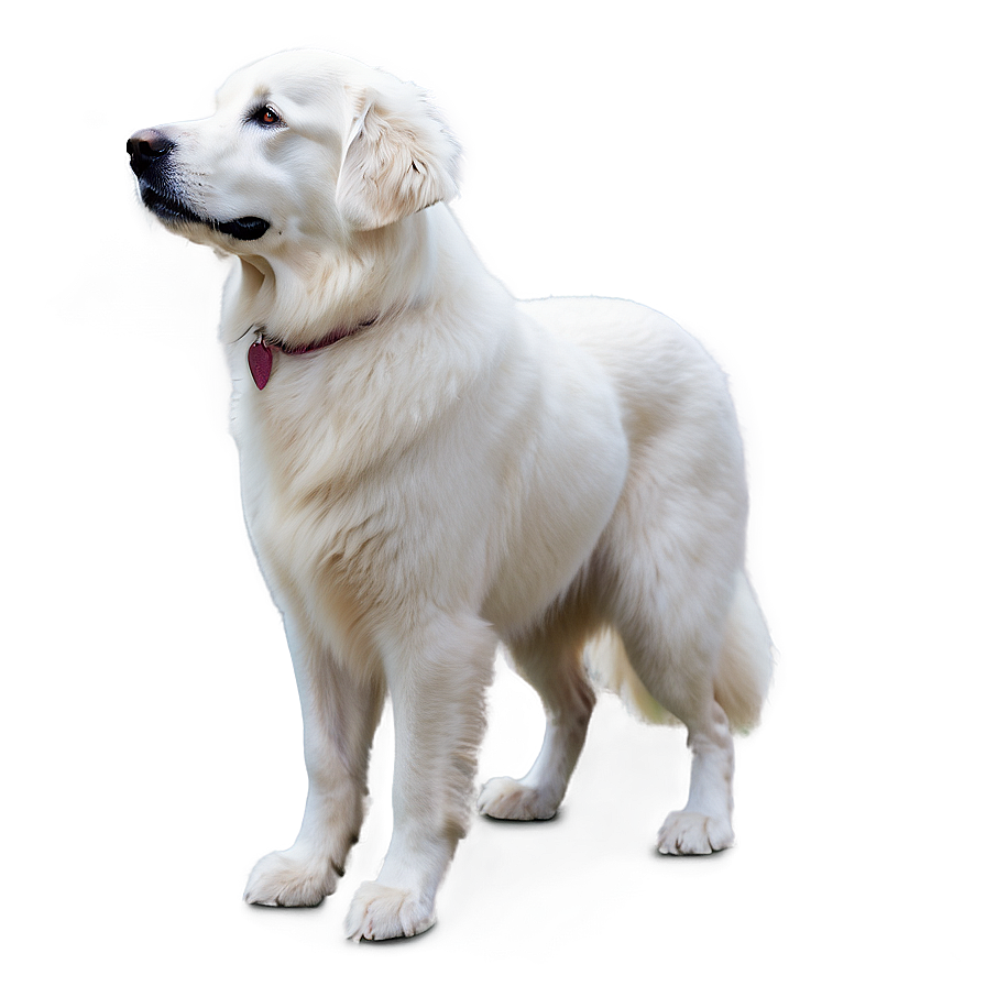 Fluffy White Great Pyrenees Png 85