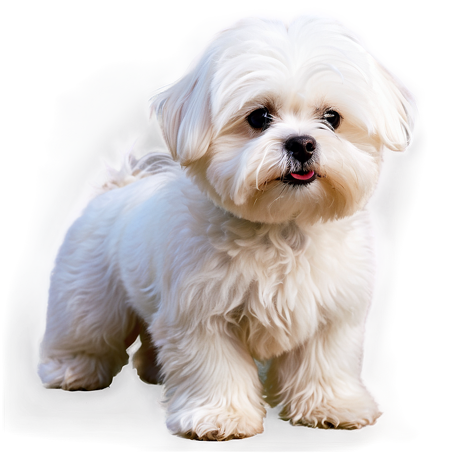 Fluffy White Maltese Png 97