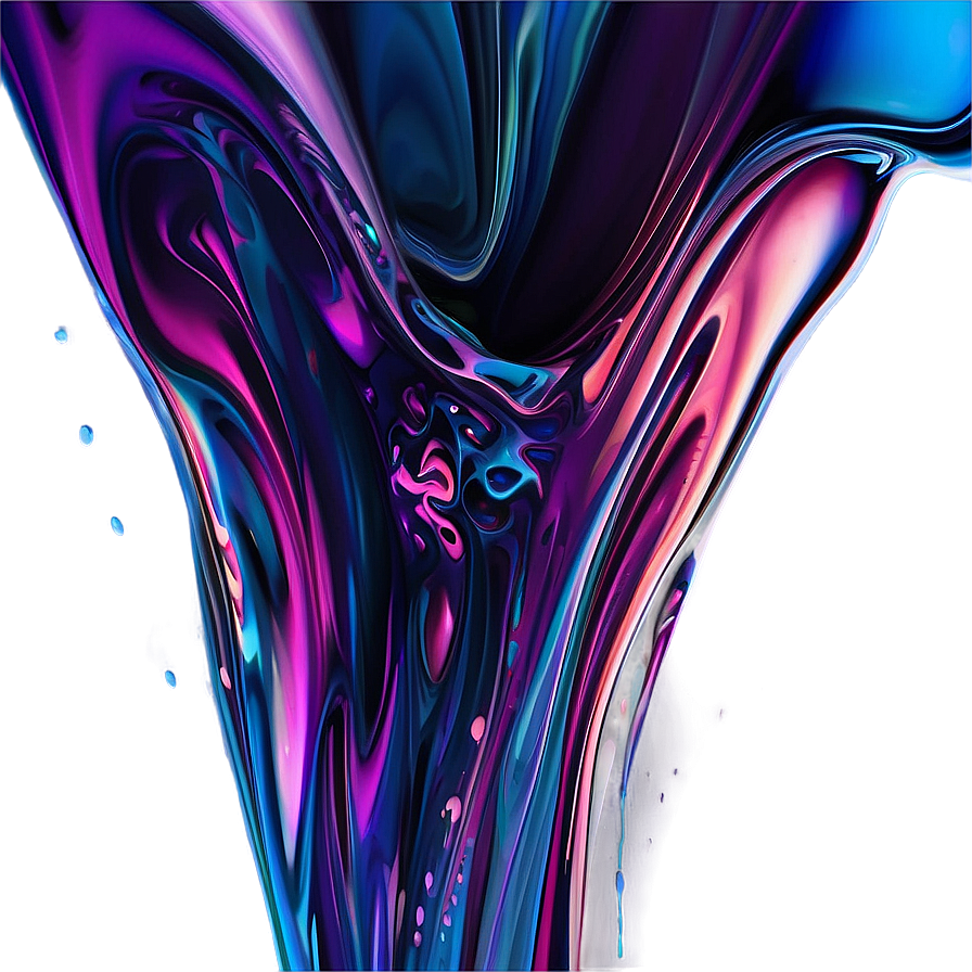 Fluid Motion Art PNG 06242024 PNG with transparent background
