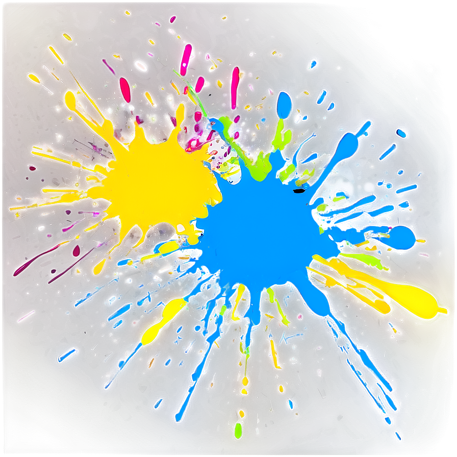 Fluorescent Paint Splatter Png 05042024