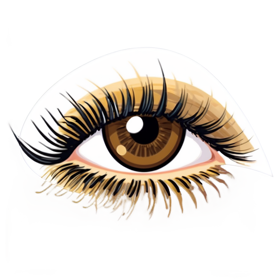 Fluttery Eyelash Png 05252024