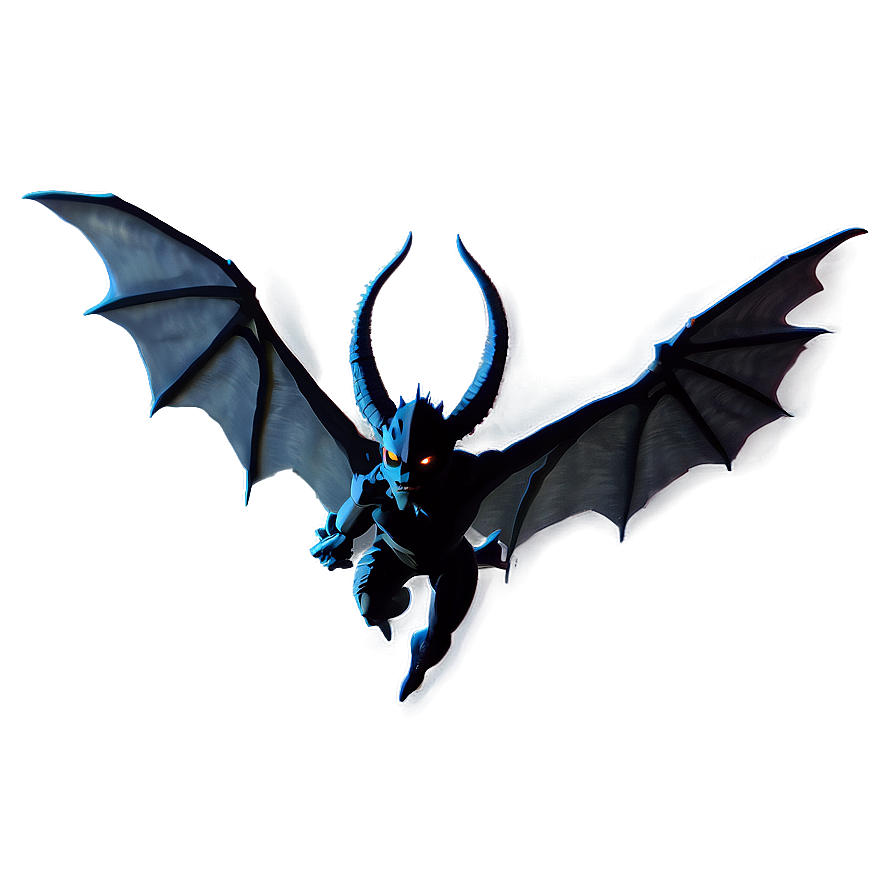 Flying Demon Silhouette Png 49