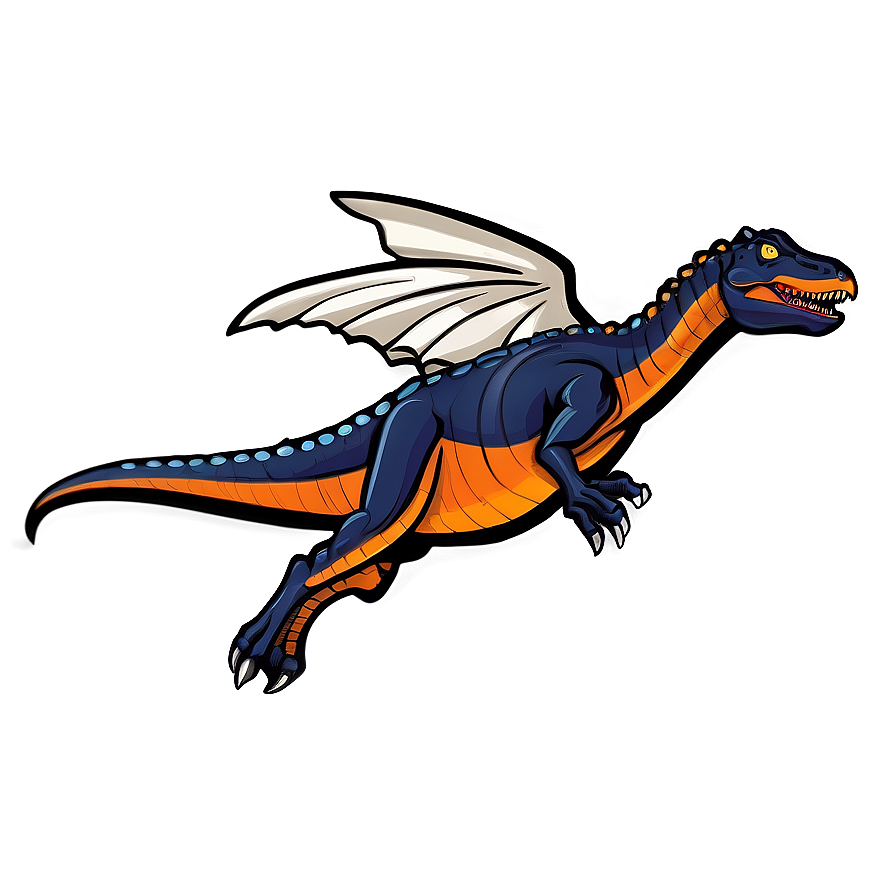 Flying Dino Cartoon Png 36