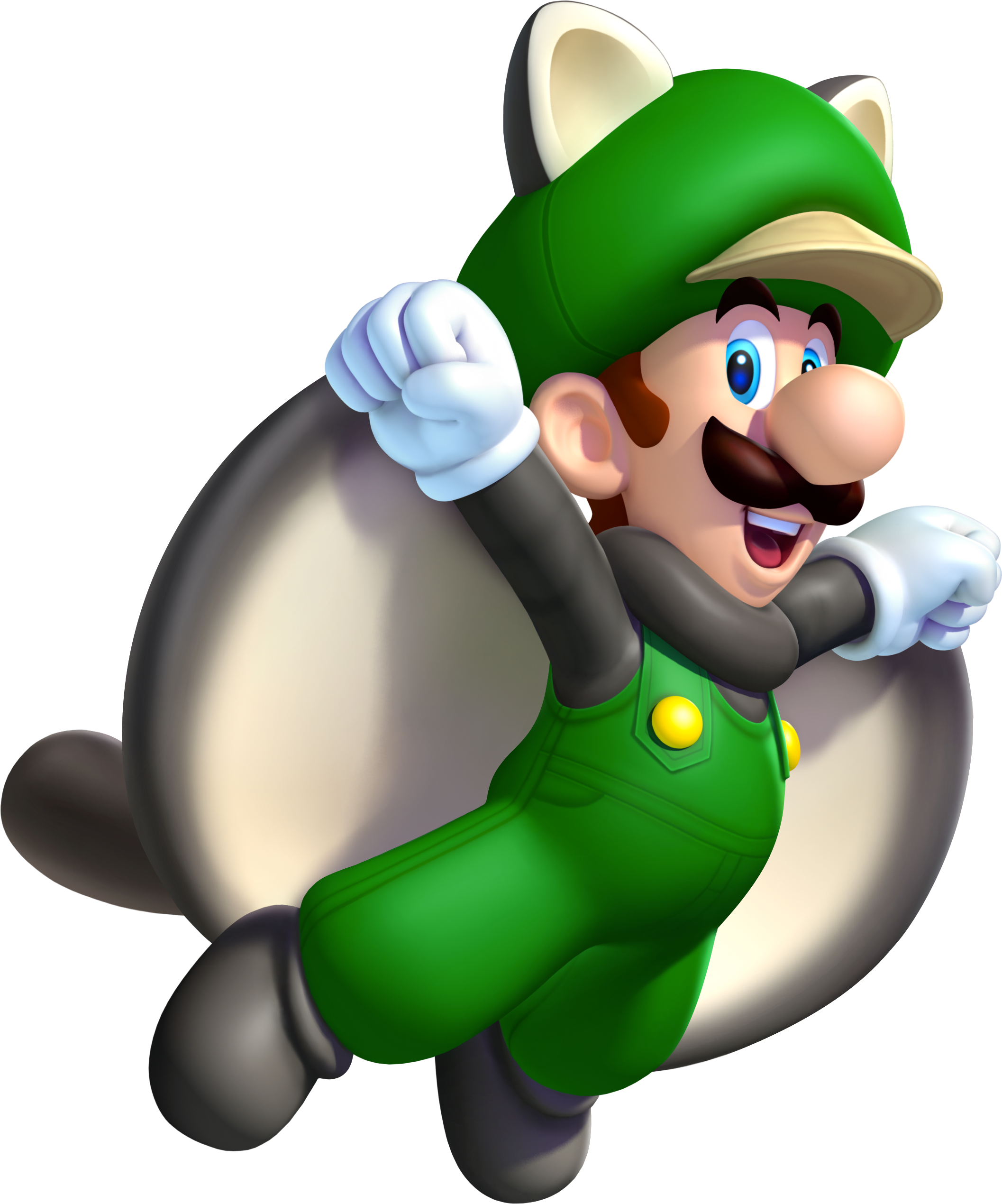 Flying Luigi Squirrel Suit