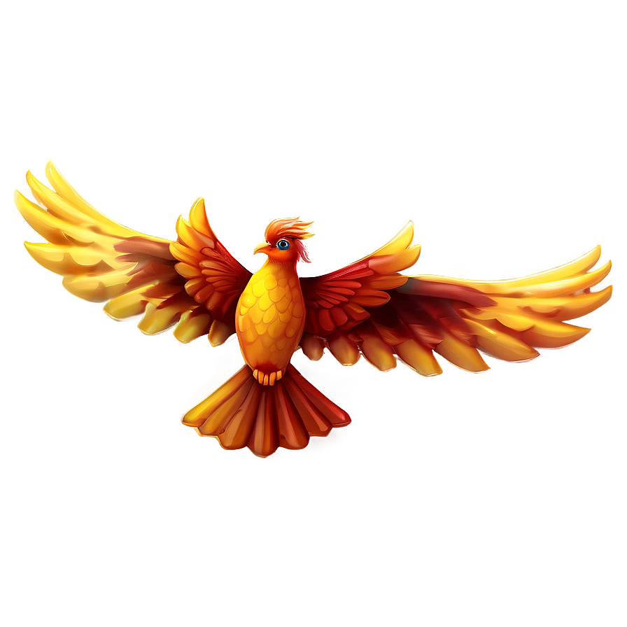 Flying Phoenix Bird Png 05062024