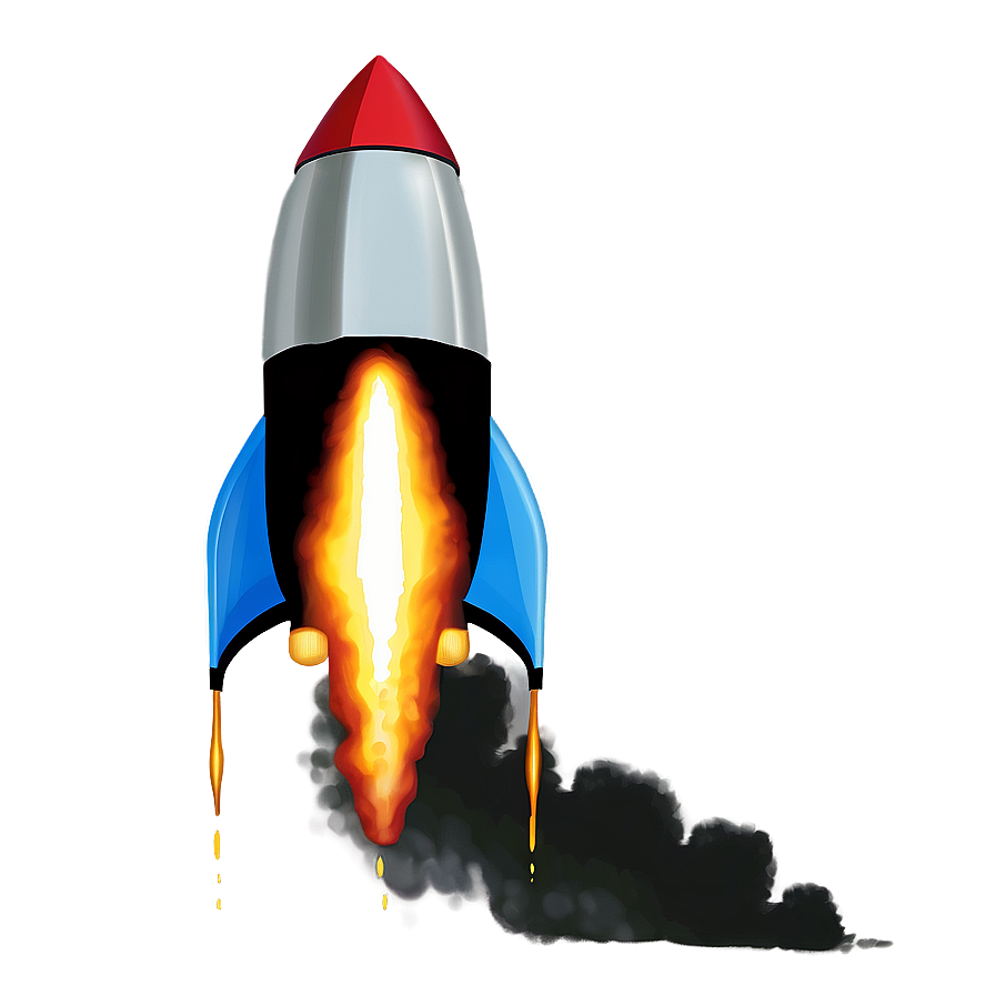 Flying Rocket Png 31