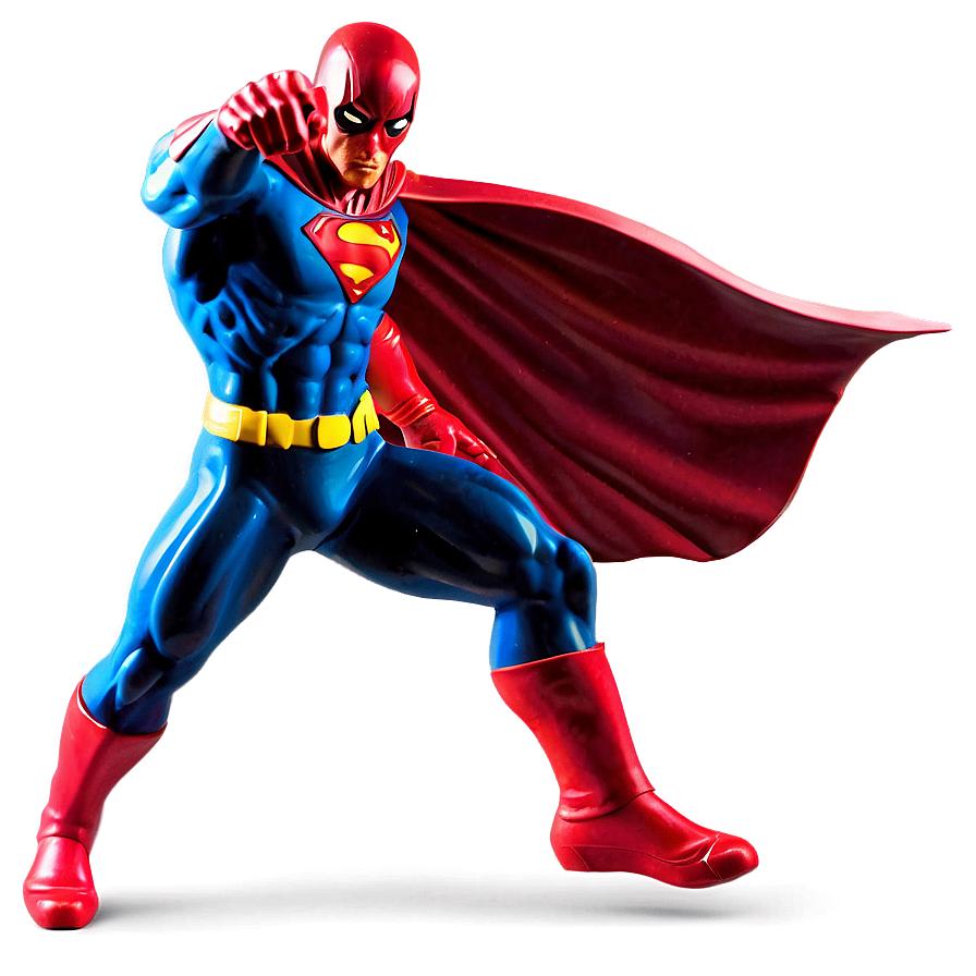 Flying Superhero Figure Png 75