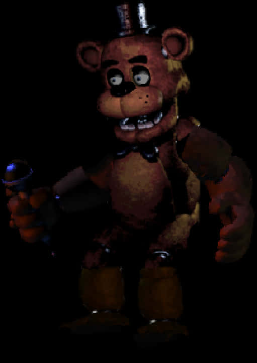 Fnaf World Withered Freddy, HD Png Download PNG with transparent background
