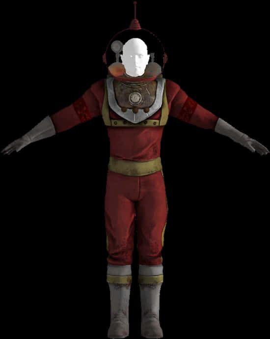 Fnv Space Suit - Fallout New Vegas Astronaut Suit, HD Png Download PNG with transparent background