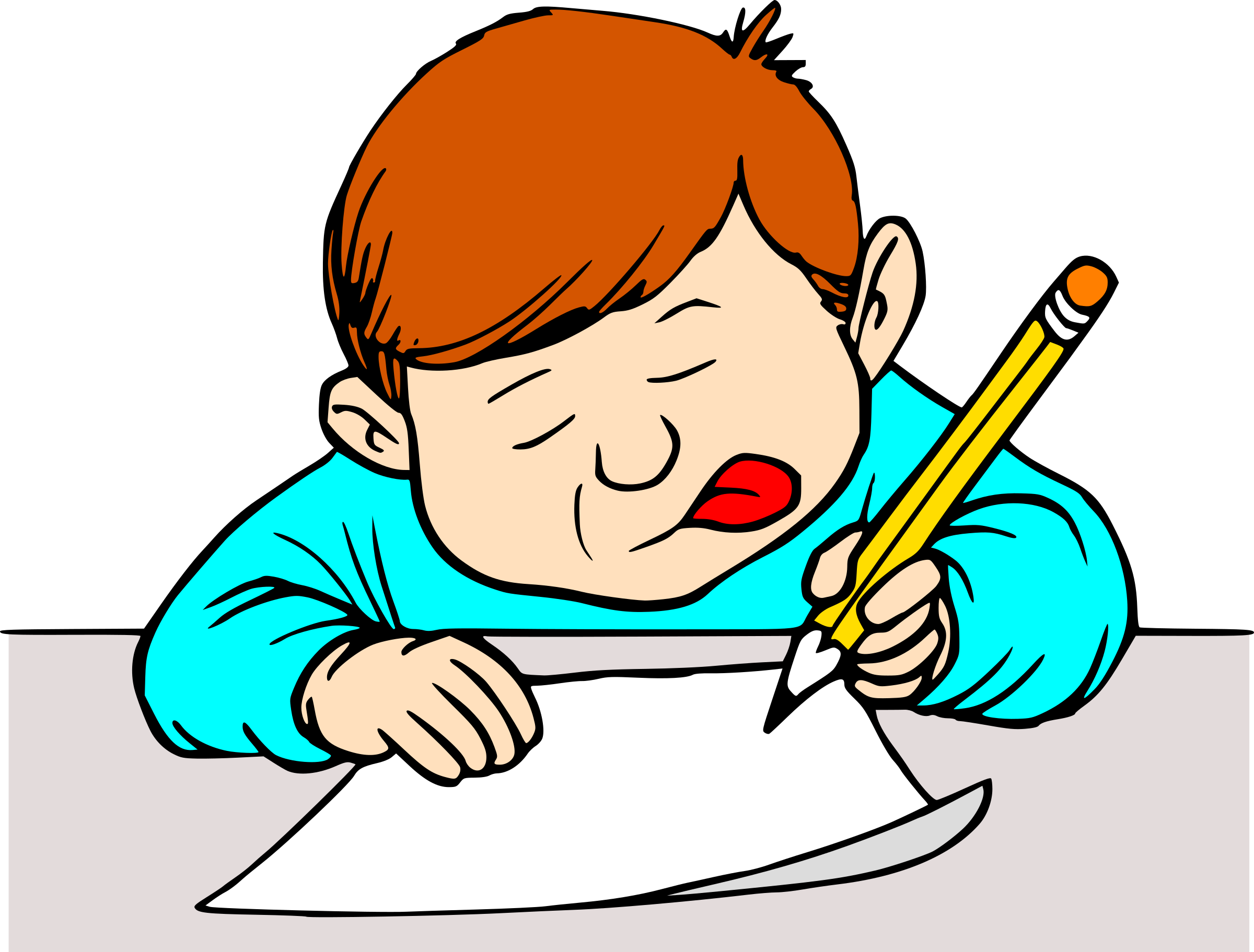 Students Writing Clipart - Write Your Name Clipart, HD Png Download PNG with transparent background