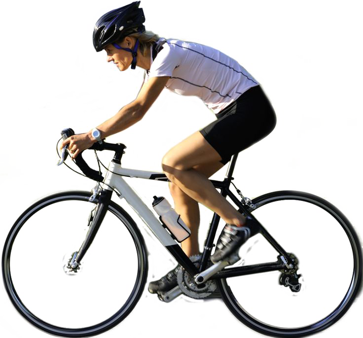 Cycling Transparent Background PNG with transparent background