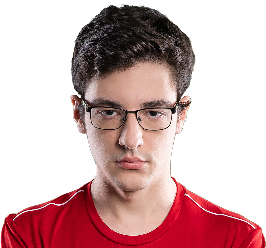 Focused Esports Player Portrait