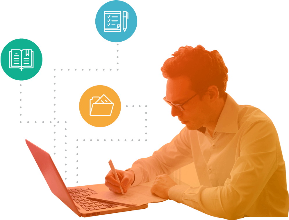 Writing Services Hero - Content Writing Png, Transparent Png PNG with transparent background