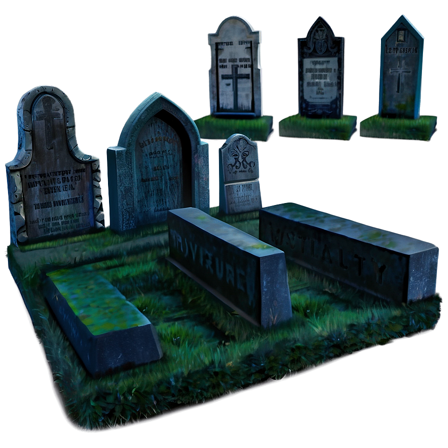 Foggy Graveyard Png 20