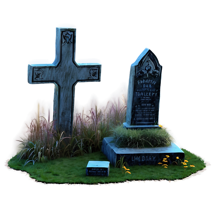 Foggy Graveyard Png Wah