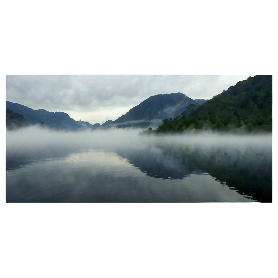 Foggy Lake Png 32