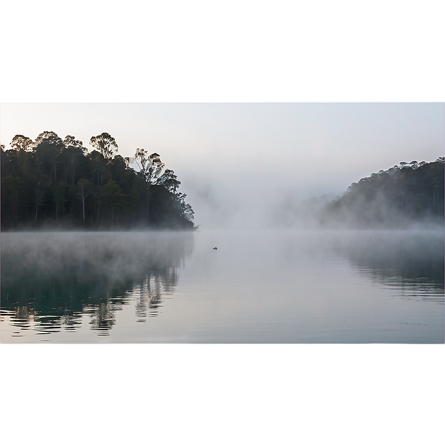 Foggy Lake Png Hdl84