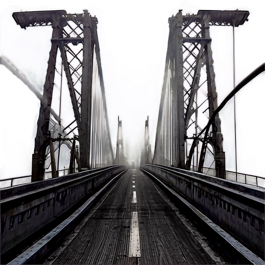 Foggy Morning Bridge PNG 49 PNG image with a transparent background, free high-resolution download