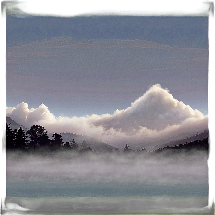 "Foggy Morning Weather Symbol PNG" 82 PNG with transparent background