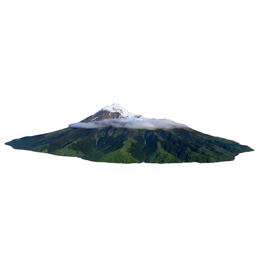 Foggy Mountain Top PNG aag PNG with transparent background