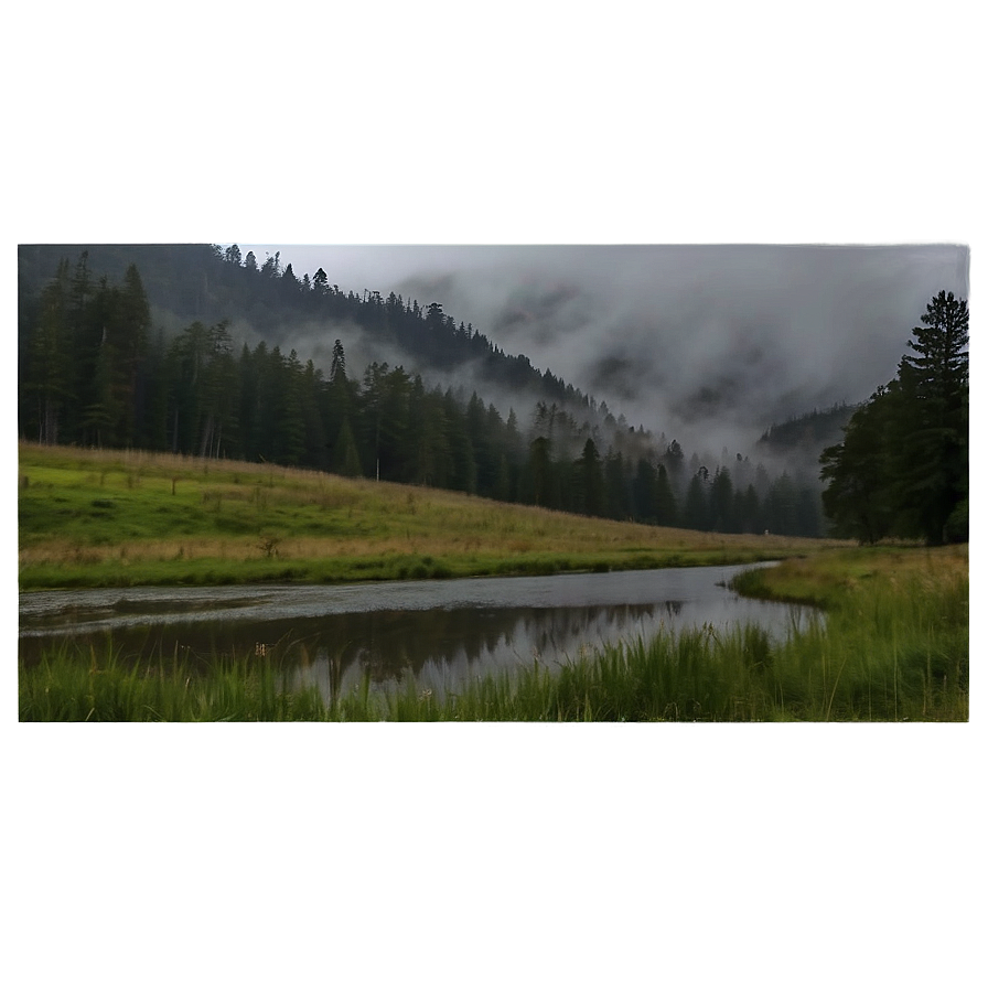 Foggy Valley Transparent Png Ufe