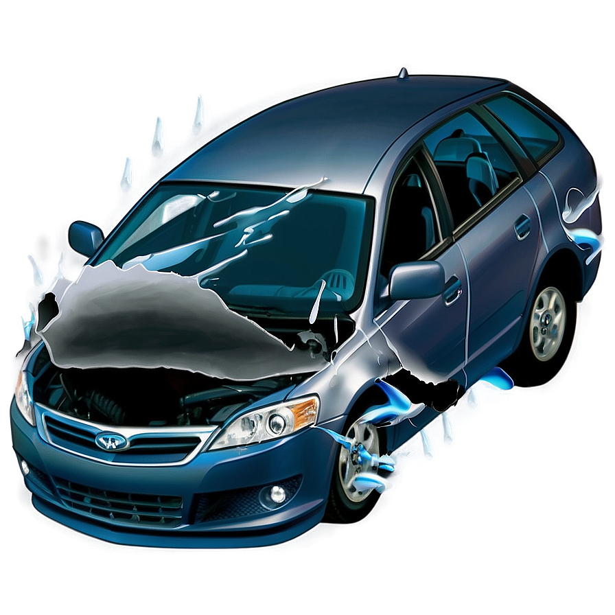 Foggy Weather Car Crash Png Gjo