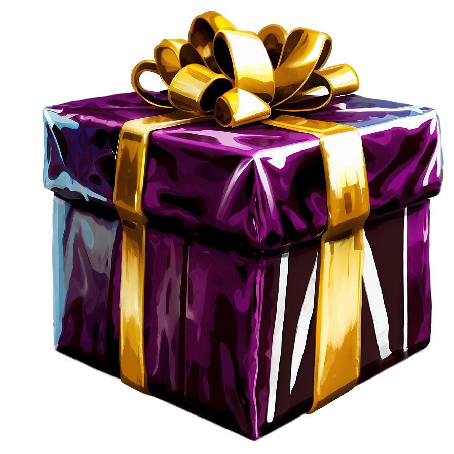 Foil Wrapped Gift Png Sia