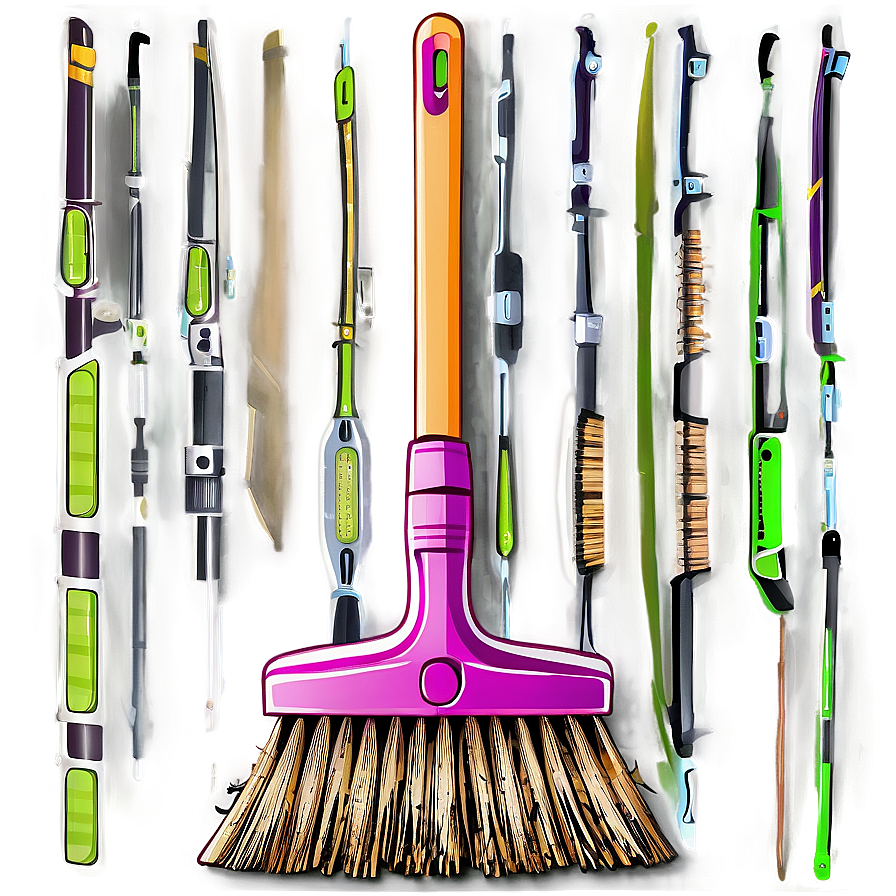 Foldable Broom Png 05252024