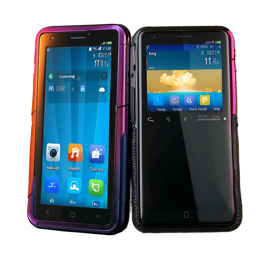 Foldable Mobile Phone Technology Png Vef