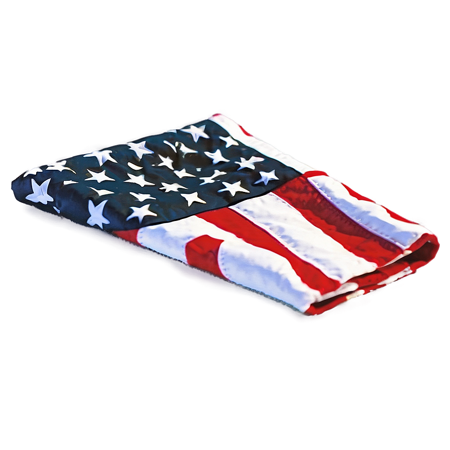 Folded American Flag Transparent PNG qpg96 PNG with transparent background