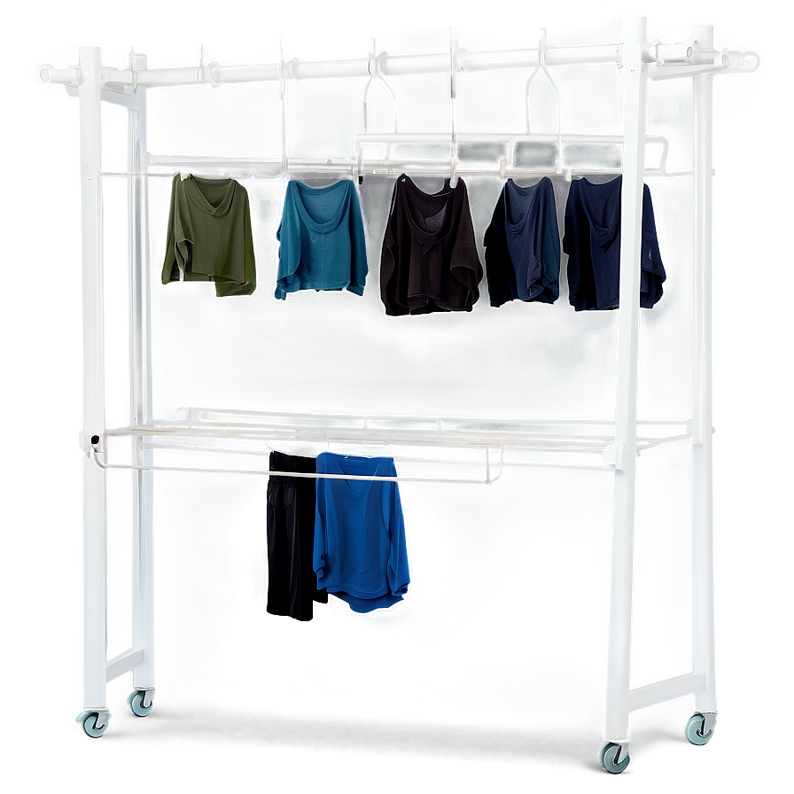 Folding Clothes Rack Png Rlh10