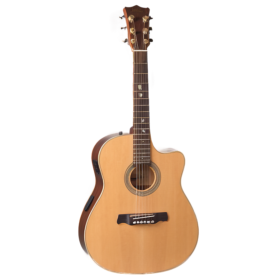 Folk Guitar Png 05032024