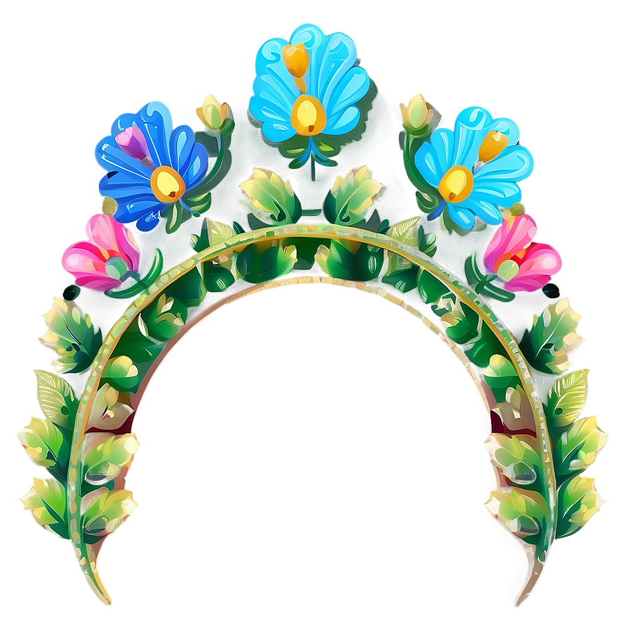 Folk Indie Flower Artwork Png 49