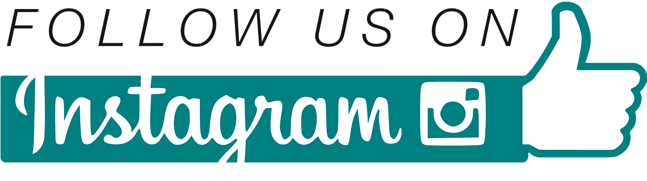 Follow Us On Instagram Graphic PNG with transparent background