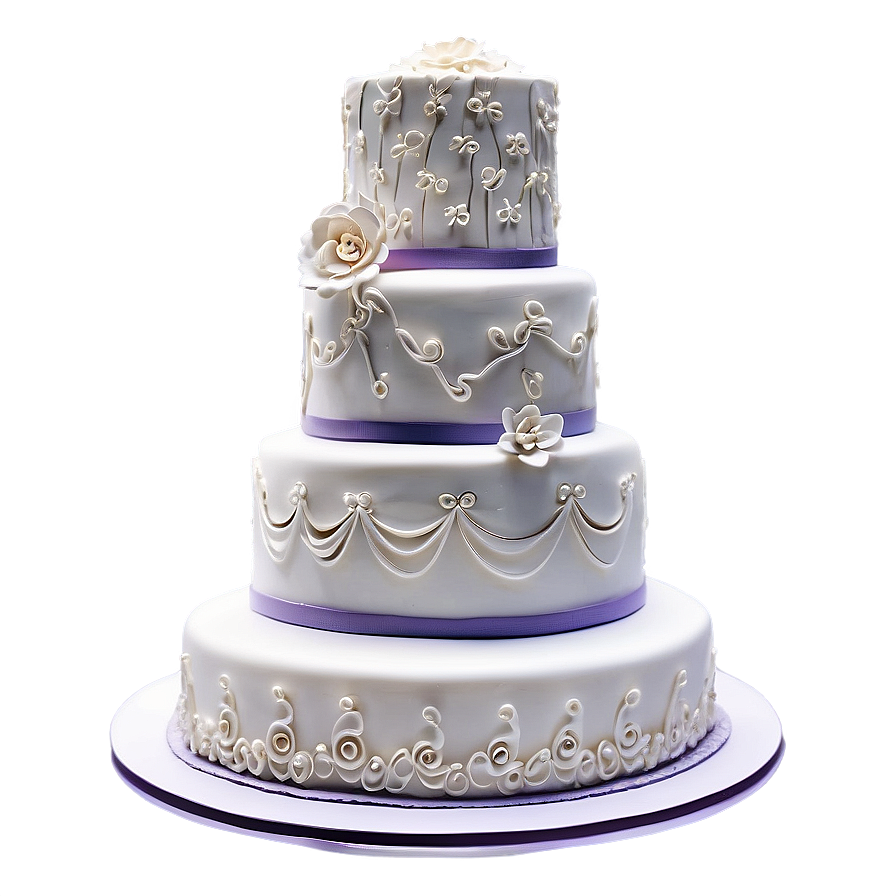 Fondant Wedding Cake Png Rpq