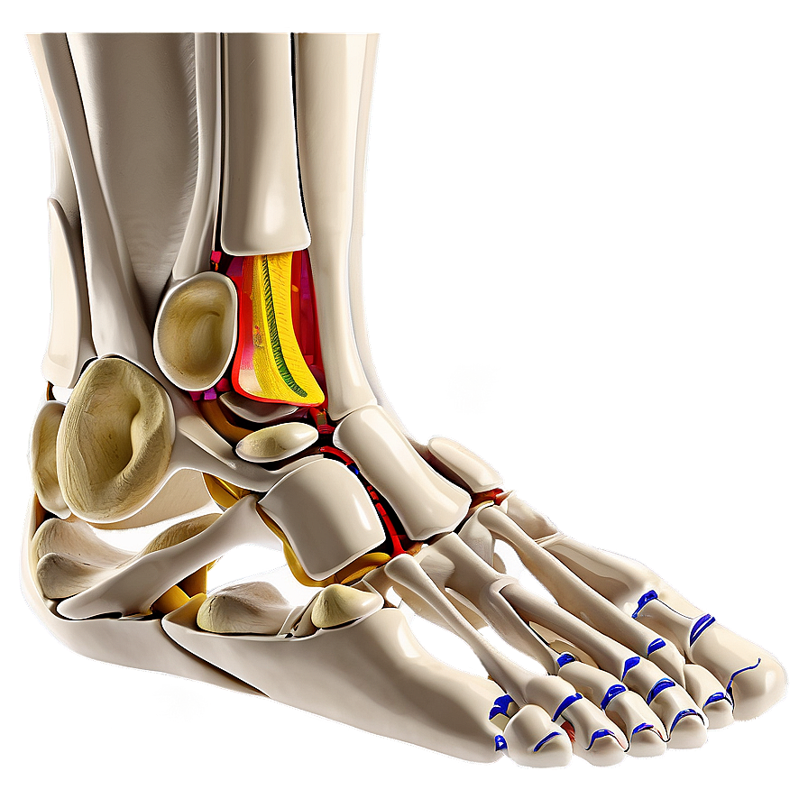 Foot And Ankle Bones Structure Png Lvm