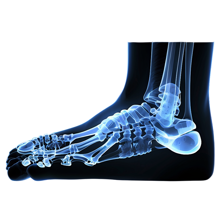 Foot Bones X-ray PNG 57 PNG with transparent background