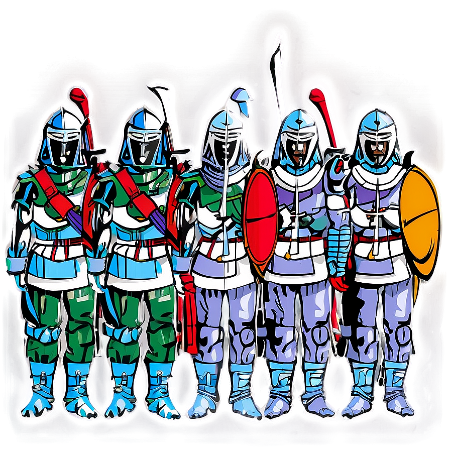 Foot Clan Soldiers Png 05252024