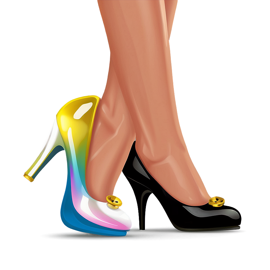 Foot In A High Heel Shoe Png 05252024