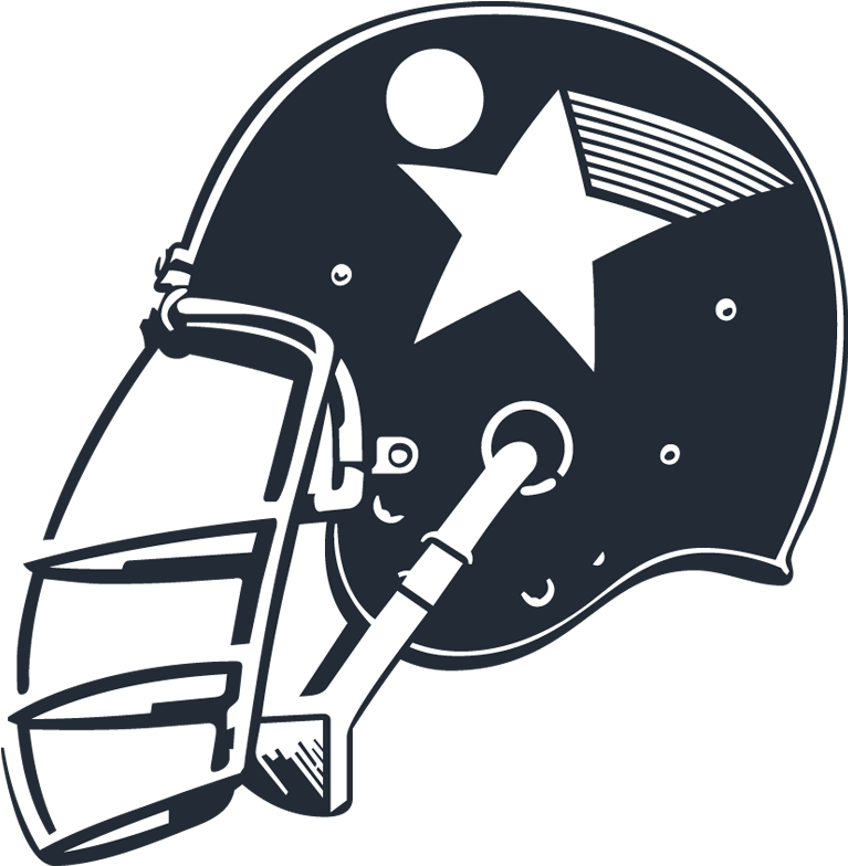 Football Helmet Vector Illustration PNG with transparent background