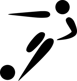 Football Strategy Blackboard Sketch PNG with transparent background