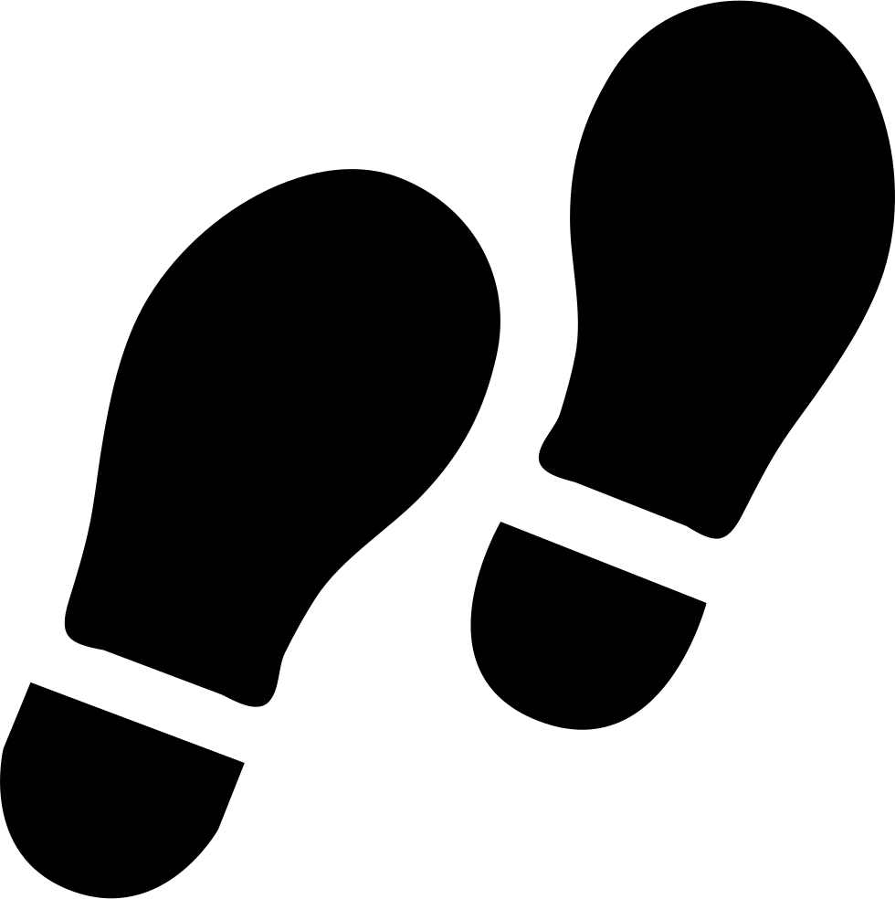 Free Download, Png And Vector - Foot Steps Icon Png, Transparent Png PNG image with a transparent background, free high-resolution download