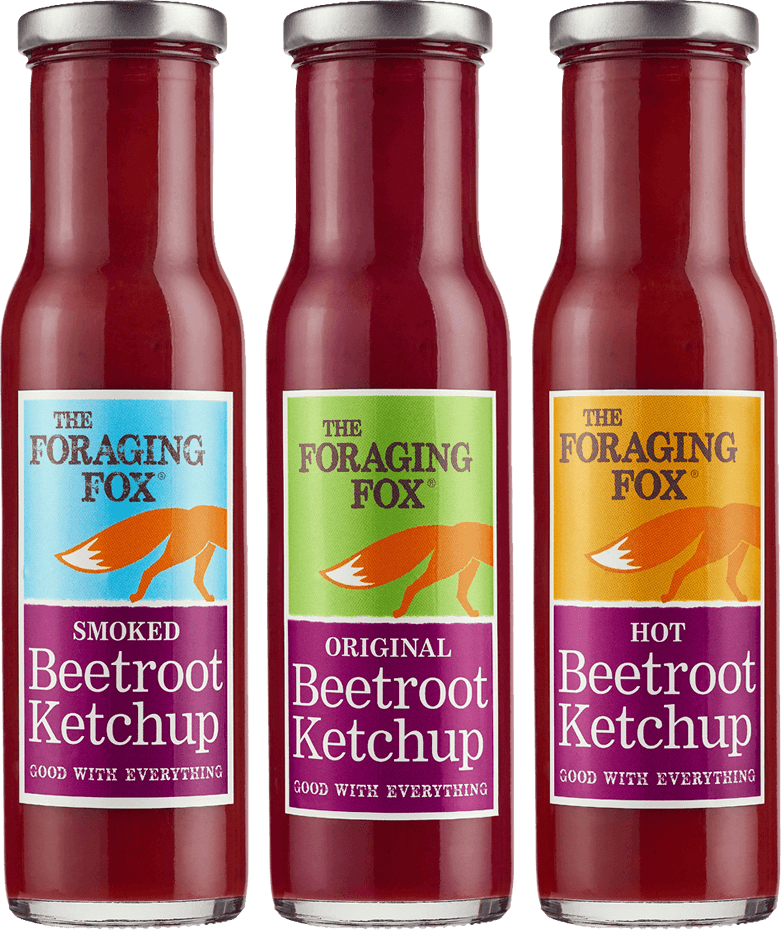 Foraging Fox Beetroot Ketchup Varieties