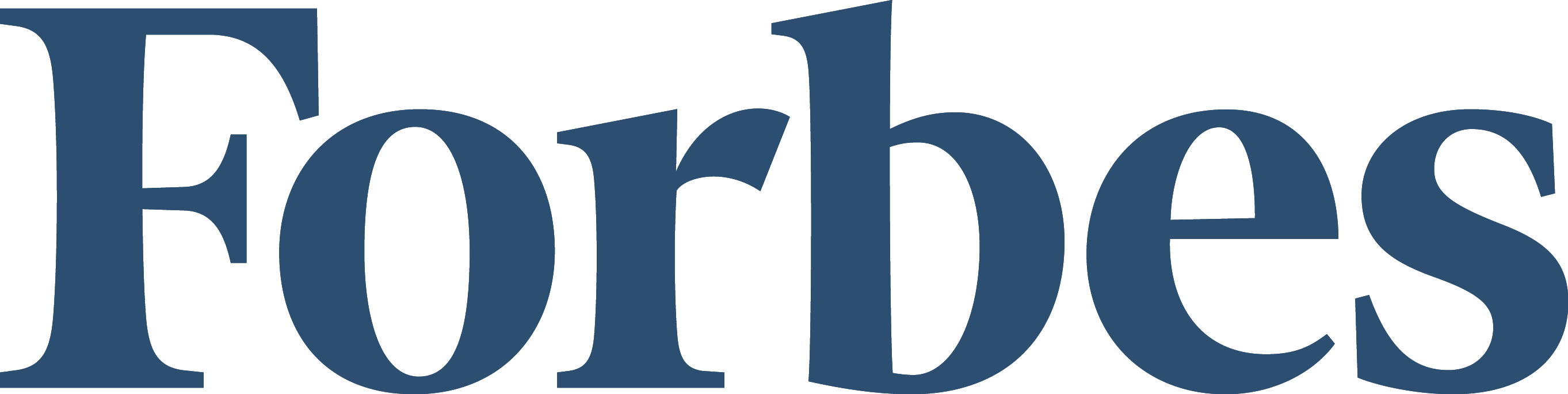 Forbes Logo Blueon Transparent