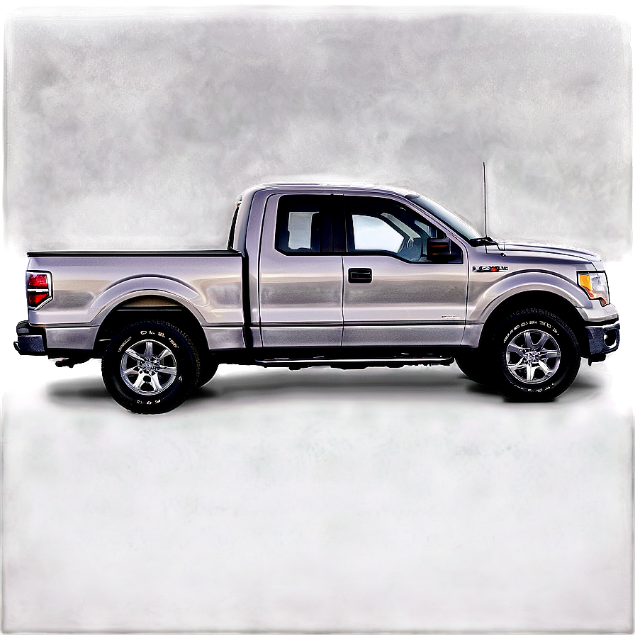 Ford F150 Iconic Silver Png Mov