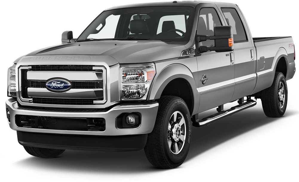 Ford Super Duty Silver Pickup Truck