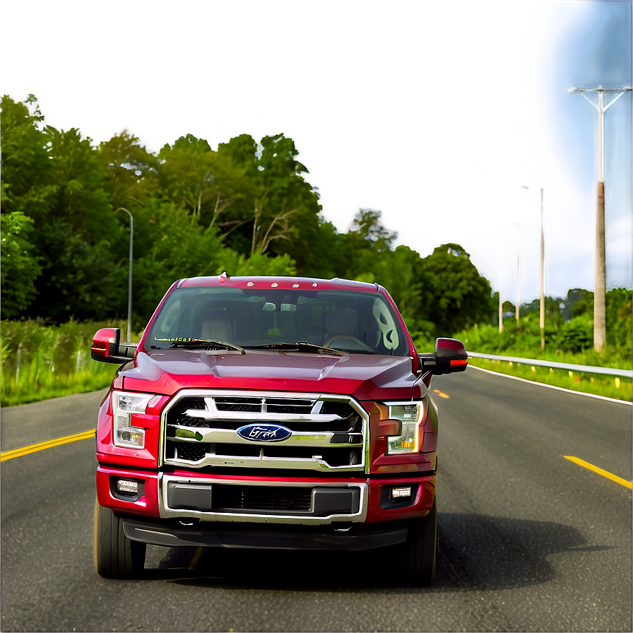 Ford Truck On Highway Journey Png Qty