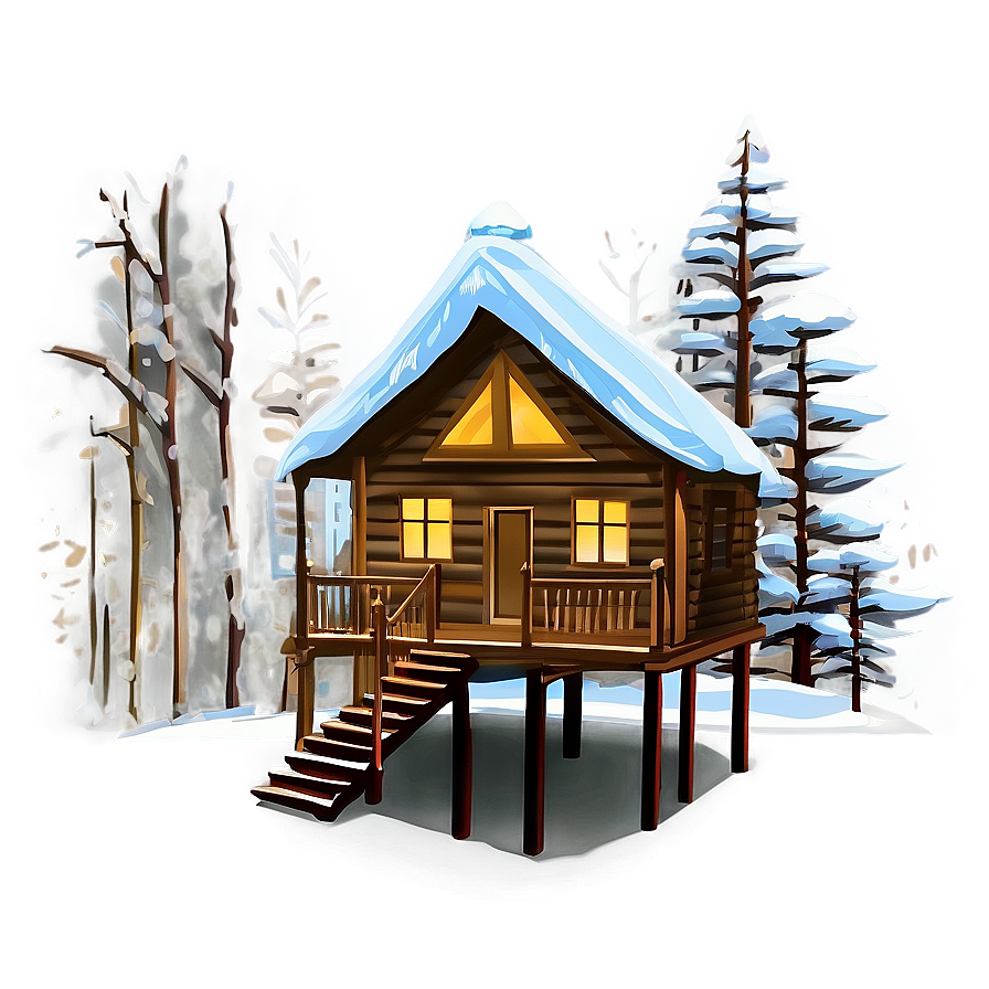 Forest Cabin Clipart Png Gql75