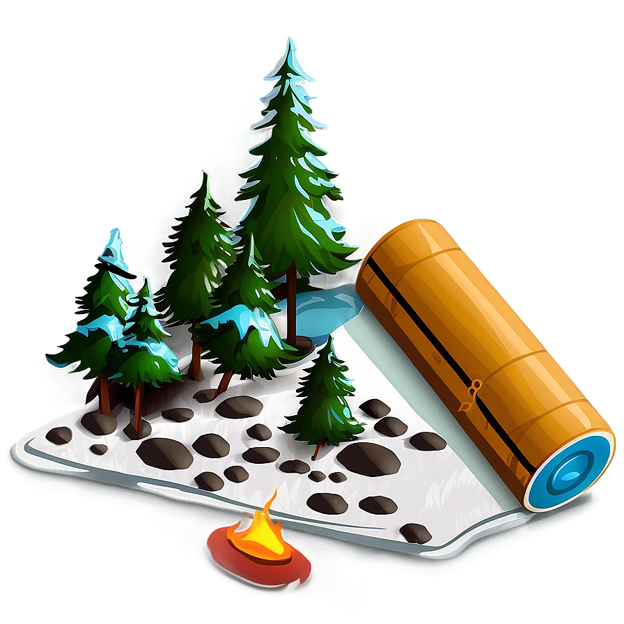 Forest Camping Gear Clipart Png Qkw